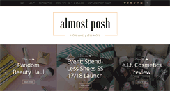 Desktop Screenshot of almostposh.com